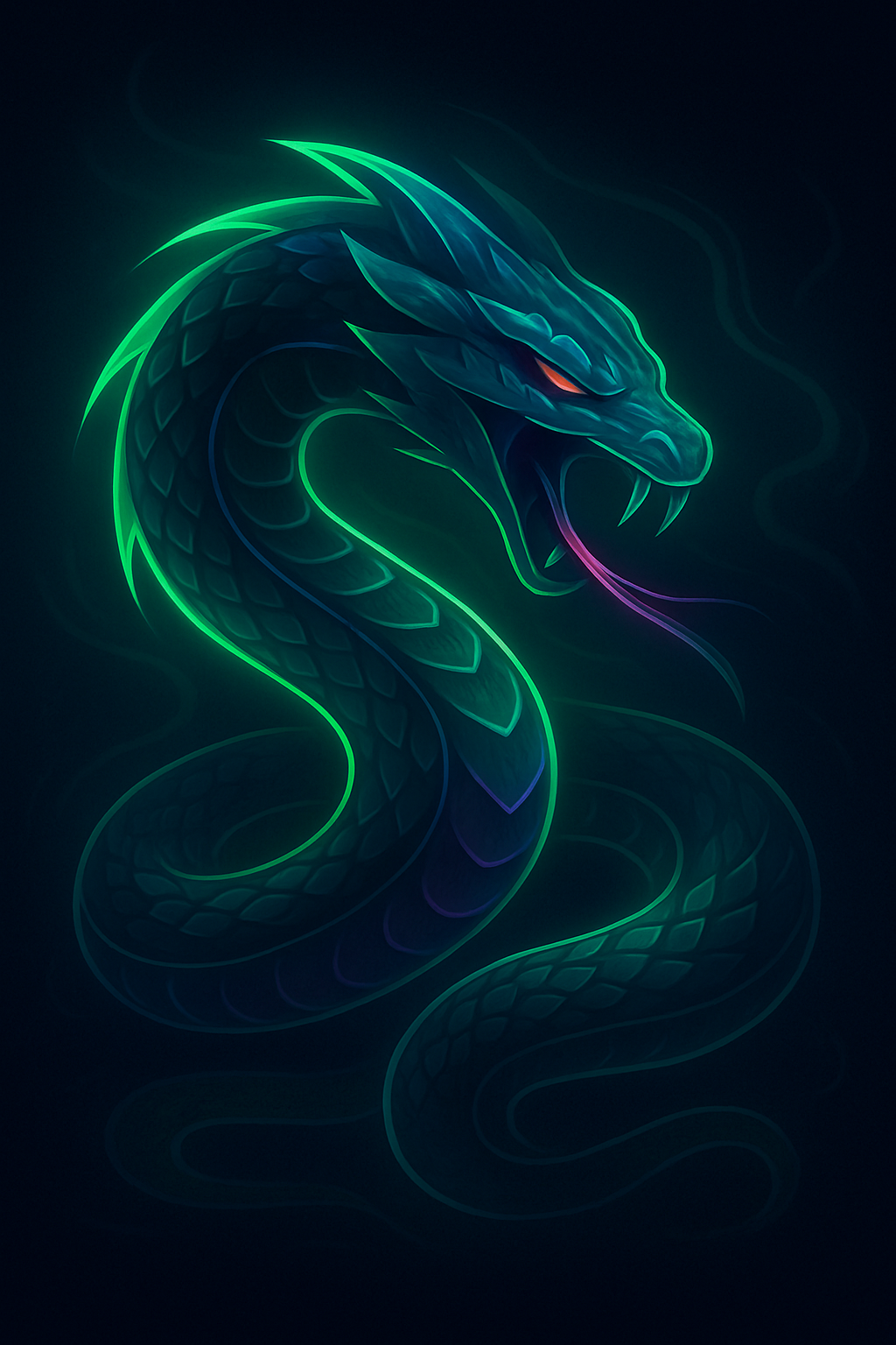 Neon Serpent